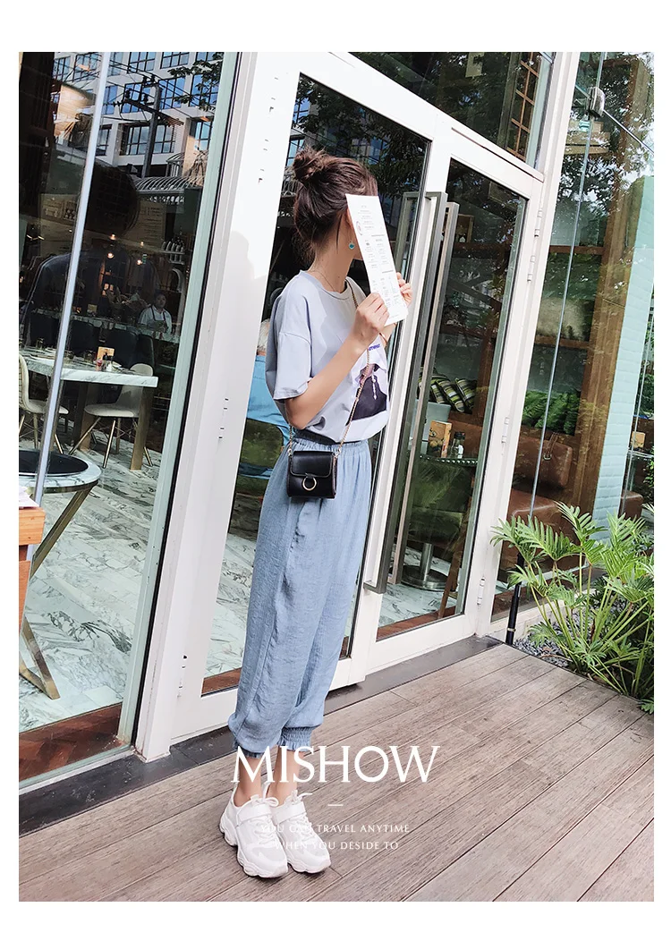 Mishow Женские шотры юбка-шотры с шнуровкой белого цвета MX18B1565
