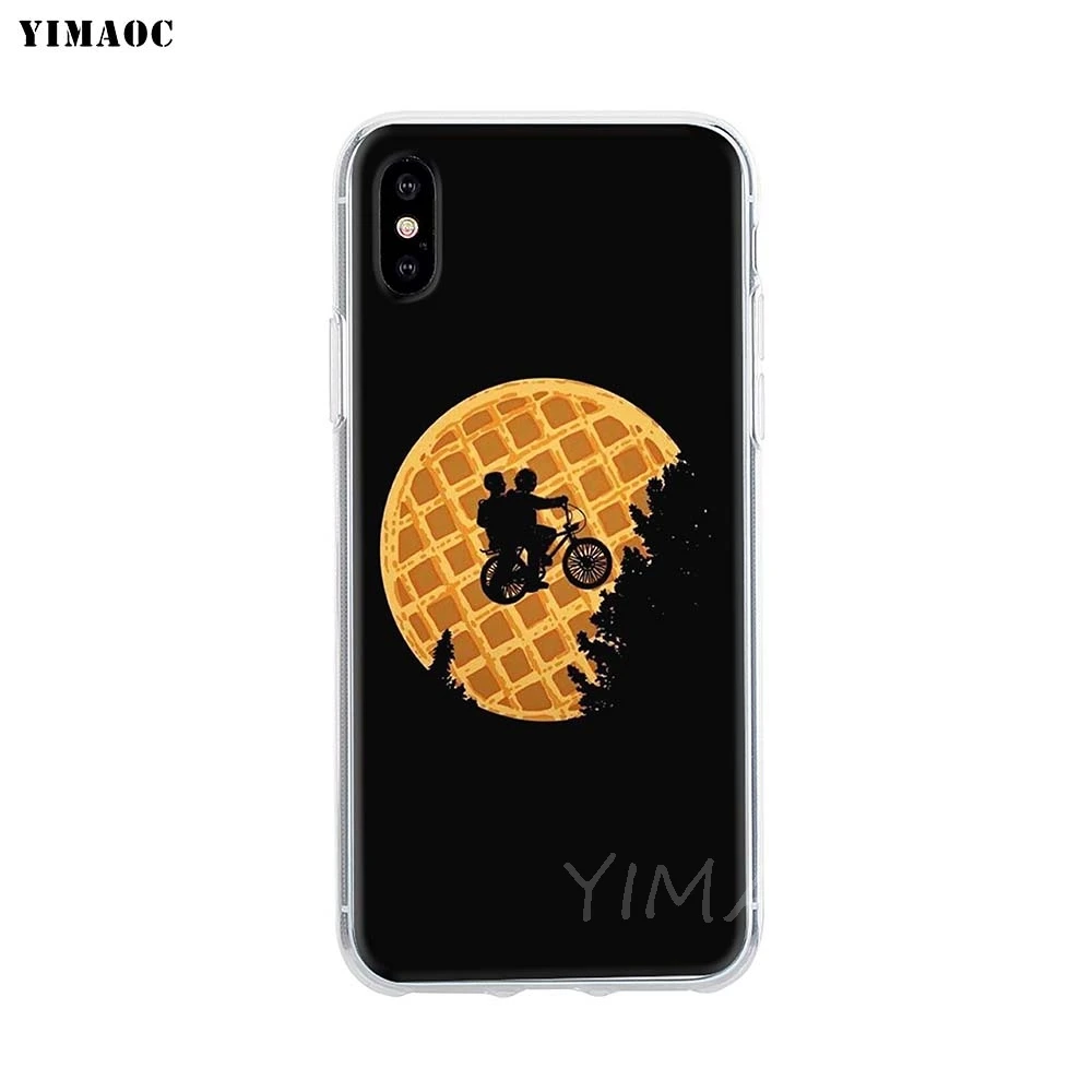 Мягкий ТПУ чехол YIMAOC I don t care danger stranger силиконовый для iPhone 8 7 6 6S Plus 5 SE X XR XS 11 Pro Max