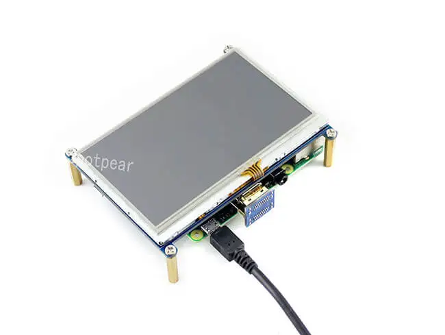Сенсорный экран Raspberry pi 4 3 дюйма HDMI LCD более умный чем 5 дюймовый ЖК дисплей и 7