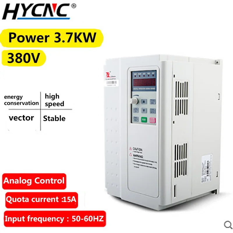 1,5/2,2/3,7/5,5/7.5KW инвентор Fuling inventer гравировальный станок общего высокоскоростной шпиндель инвертор двигателя - Цвет: 3.7kw 380v