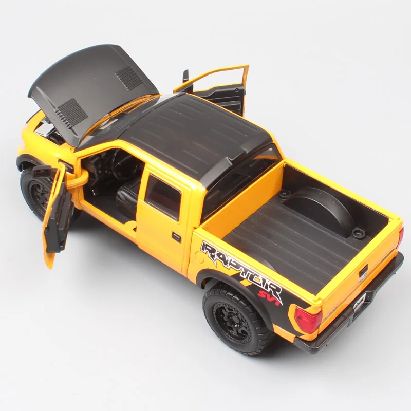 1/24 Jada большой 2011 Ford F150 Raptor SVT pick up грузовик Lobo шасси кабины литые под давлением автомобили моделирование масштаб Автомобили Авто Подарок шины