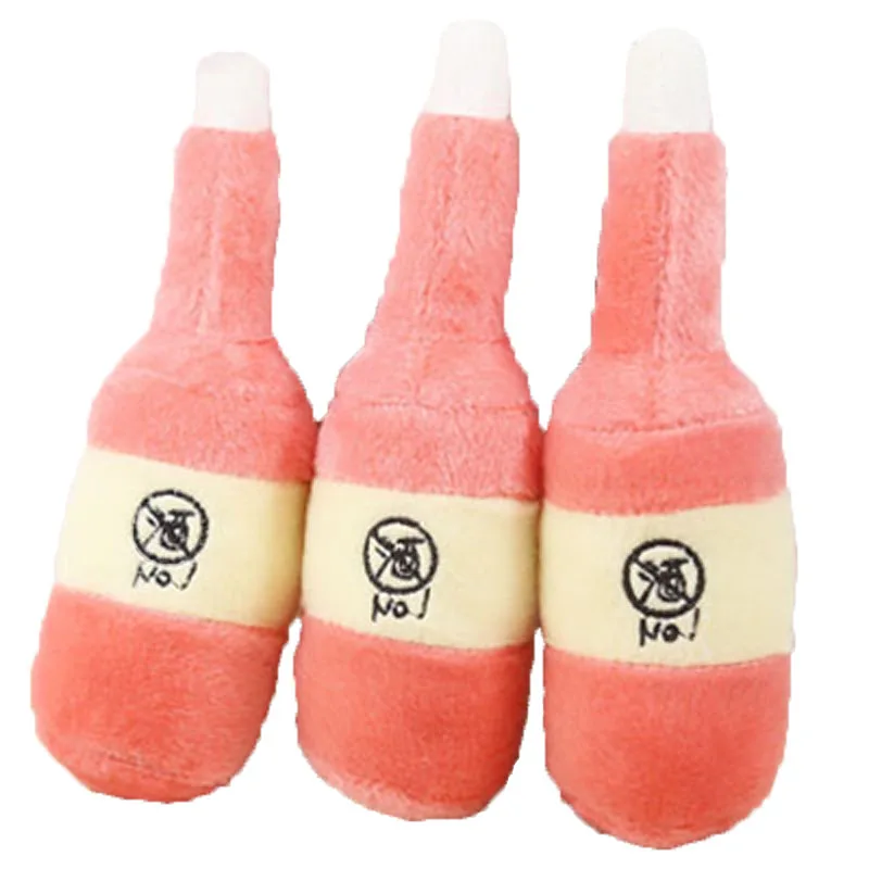 Плюшевые детские игрушки со звуком жевательные пищалки куклы для собак высокое