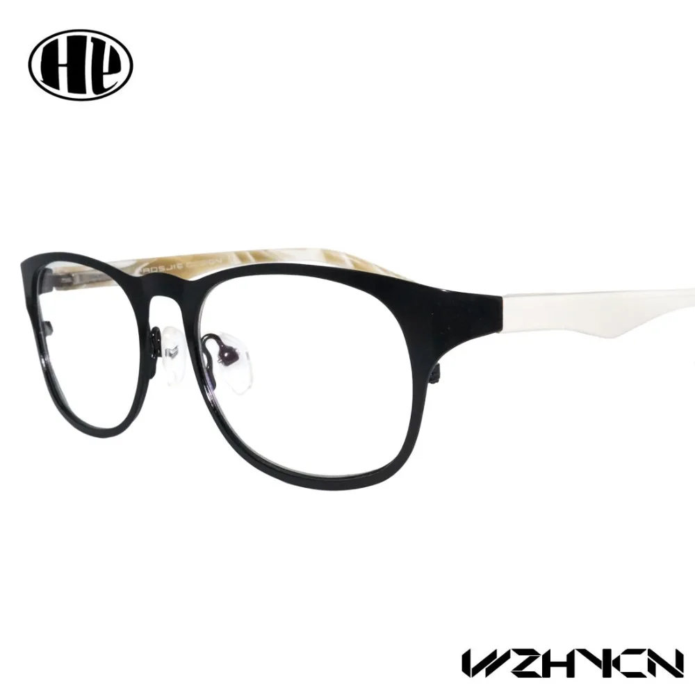 2017 модные благородные женские очки с прозрачными линзами из сплава мужские и