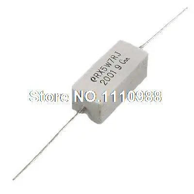 10 шт. 7 Ом 5 Вт Керамические цементные Силовые резисторы 7R|resistor watt|resistor wattresistor 5w |