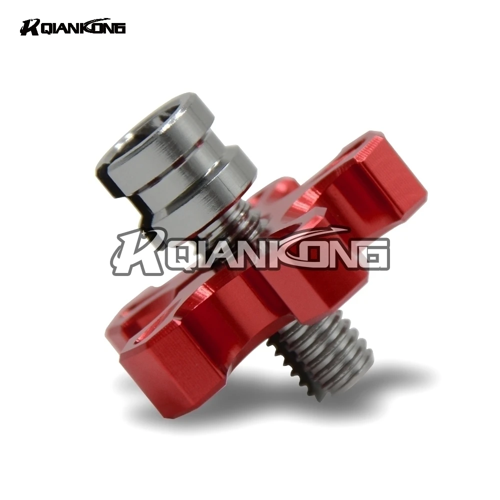 CNC M8 и M10 мотоцикл клатч кабель провода регулятор для HONDA Steed Cb650f Shadow 600/750 Crf Goldwing gl1800 Crf230 аксессуары - Цвет: Red 8M