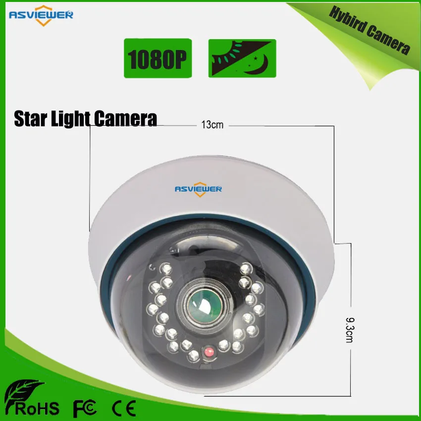 Sony STARVIS CMOS сенсор IMX307 низкий светильник камера безопасности 1080P Крытый ИК