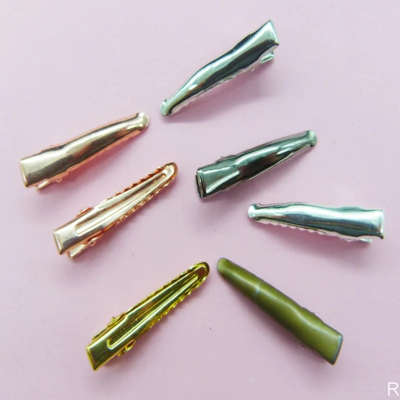 100 шт античная бронза/черный цвет Шпильки 45 мм Металлические зажимы для волос с