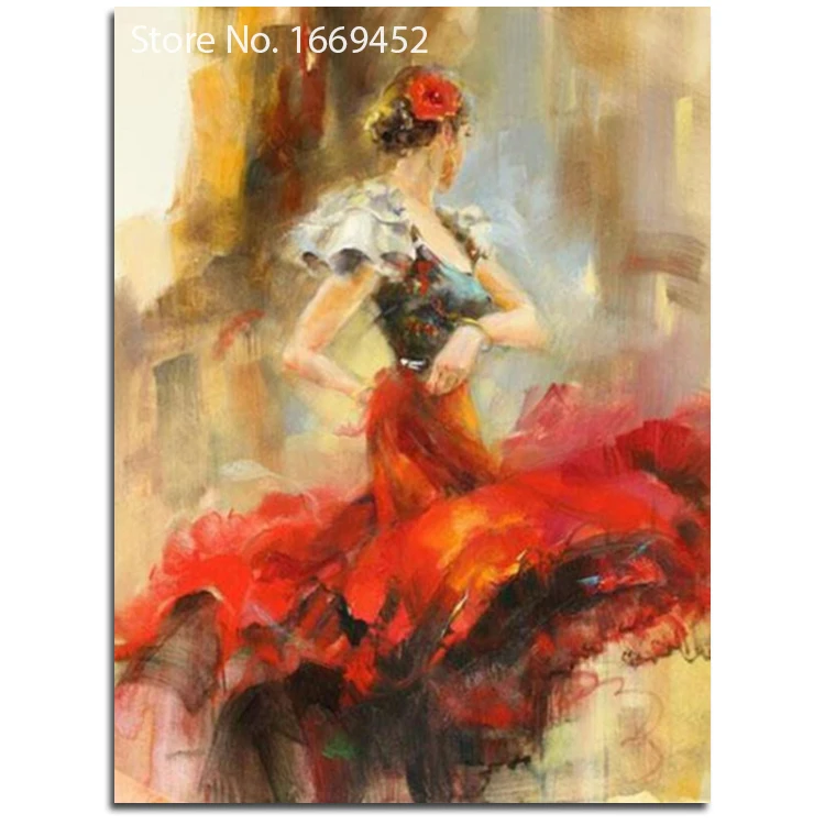 3d бриллиантов Набор для вышивания крестиком Танцы картина с женщиной Алмазная