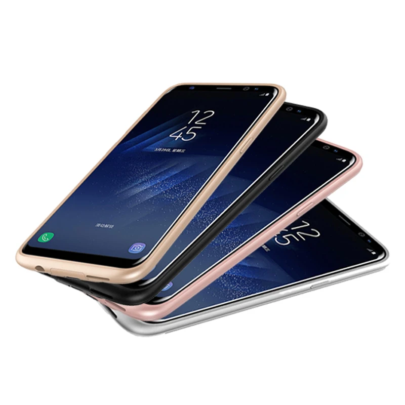 Чехол Power Bank для Samsung galaxy S 8 S8 Plus + перезаряжаемый переносной аккумулятор чехлы