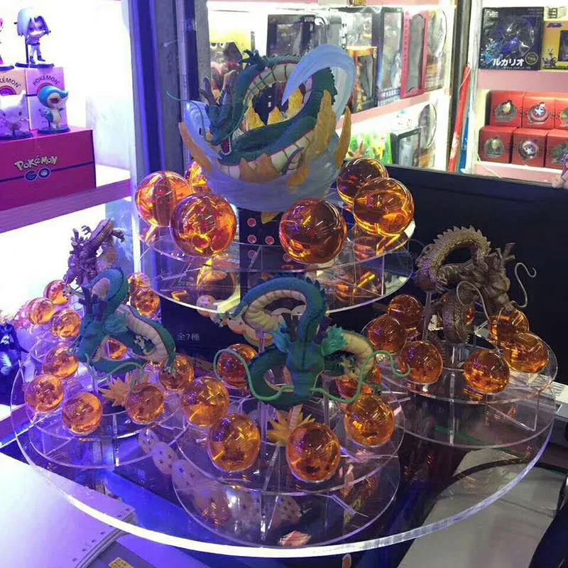 15 см Dragon Ball Z фигурки Shenron Набор шары дракона + 7 шт. 3 5 полки figutas DBZ|Игровые и