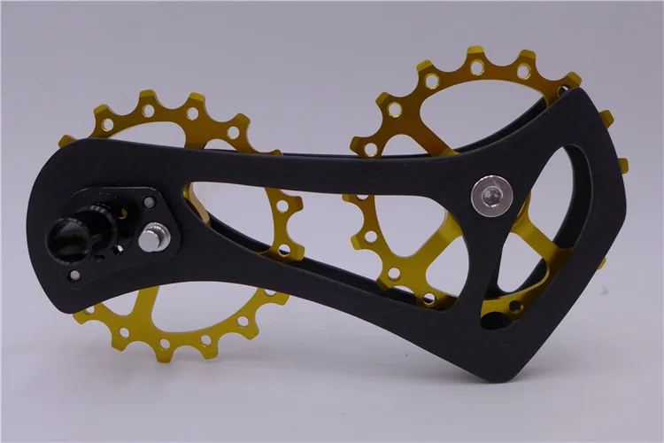 Задняя деталь велосипеда Derailleur негабаритный керамический подшипник 17T шкив карбоновая клетка система OSPW для SHIMANO6800/6870/9000/9070 R7000/R8000