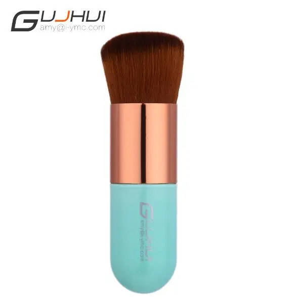 GUJHUI Chubby Pier кисть для основы под макияж Портативный Синий Розовый