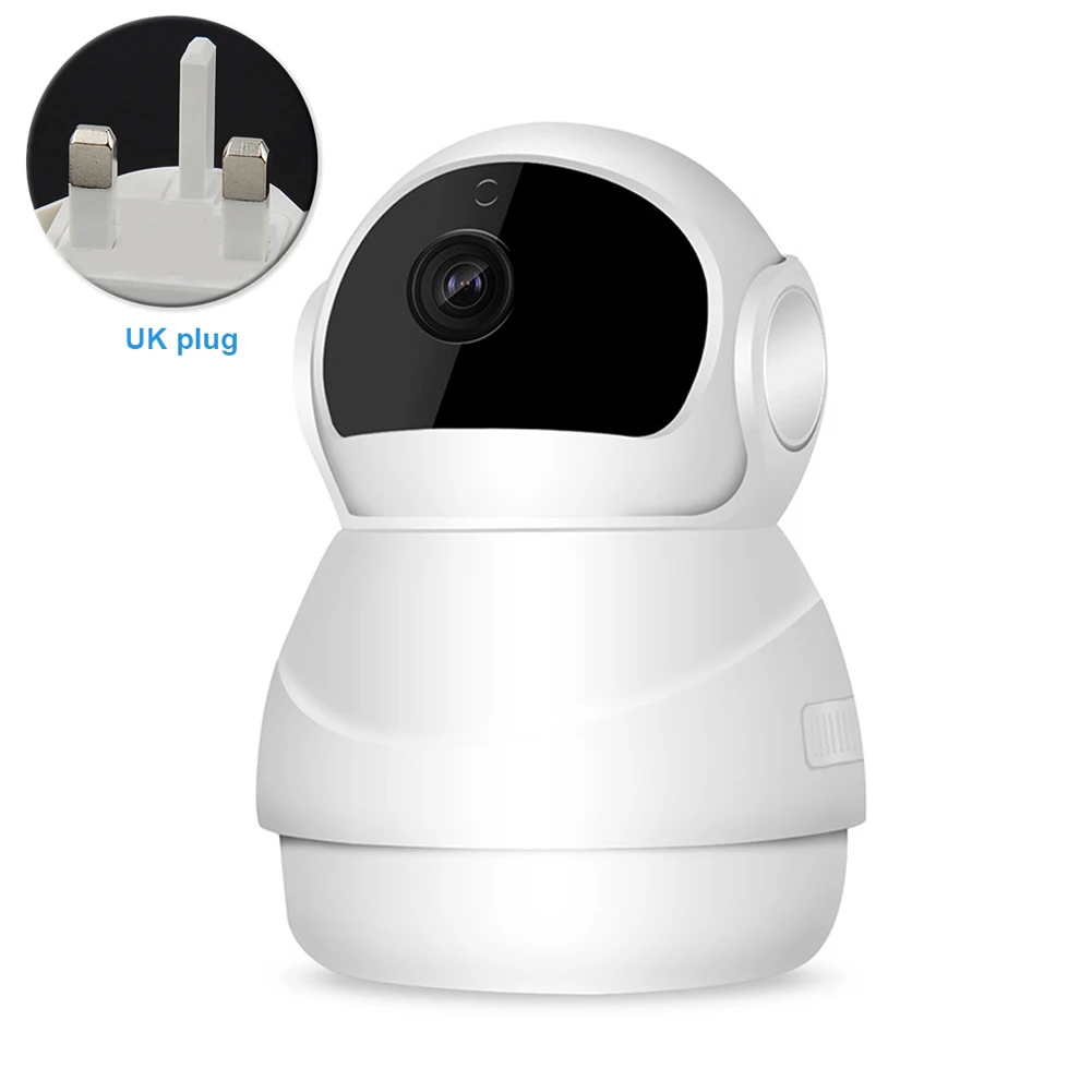 Поворотная камера WIFI для помещения видеонаблюдение Камера Ночное видение IP