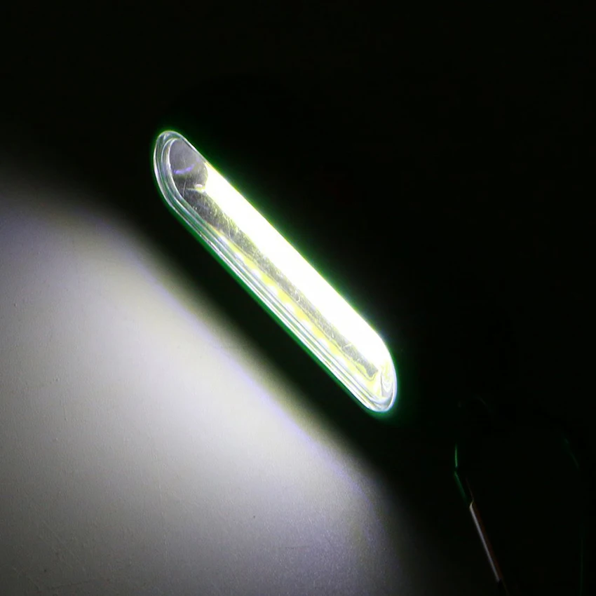 1 шт. COB LED брелок фонарик Карманный Удобная Лампа карабин аварийный Отдых Туризм