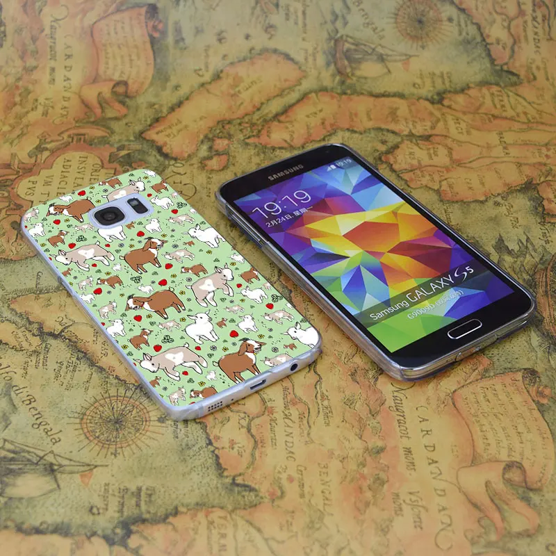 E3577 козы прозрачный жесткий PC чехол для samsung Galaxy Note S 3 4 5 6 7 8 9 Mini Edge Plus |