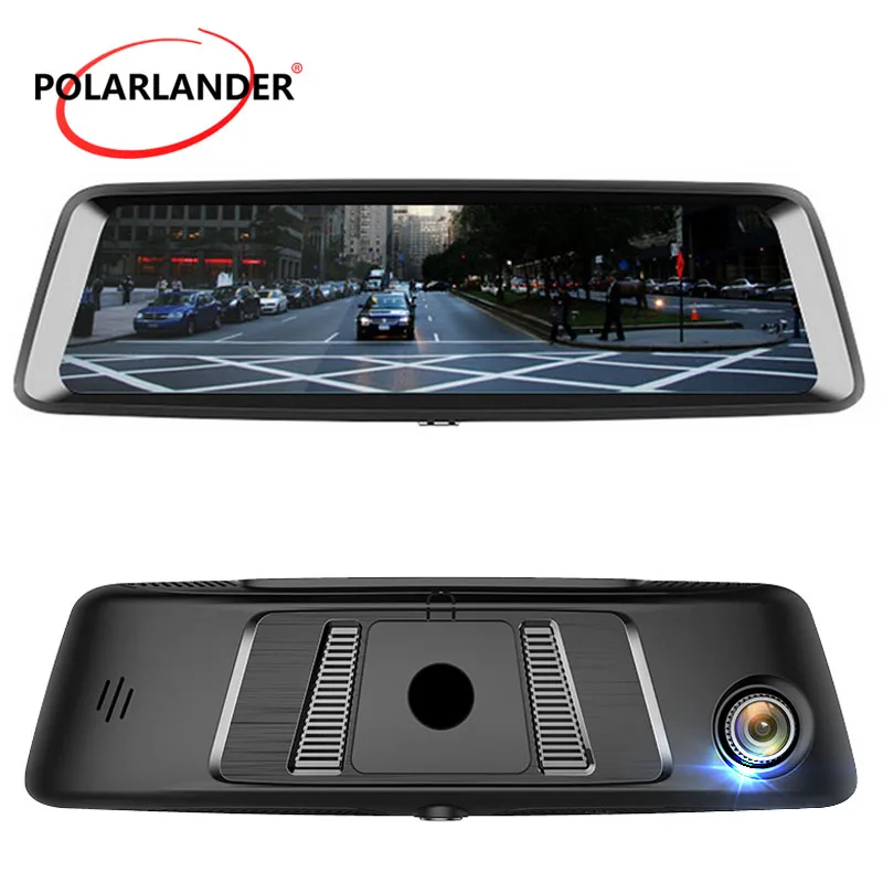 S9 10 &quotDVR gps 4G Android 1080 P Wi Fi Зеркало заднего вида Bluetooth Камера видео Drive Регистраторы