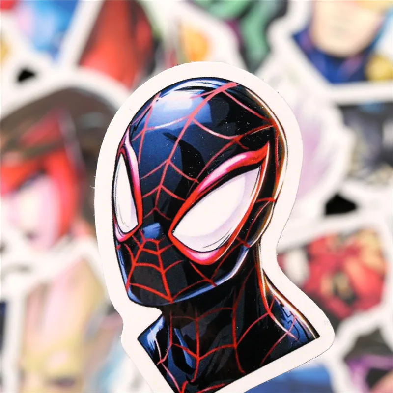 50 шт. супер наклейки герои наклейки Marvel персонажи фильмов наклейки для скейтборда мотоцикла багажа ноутбука мультфильм наклейки Наборы