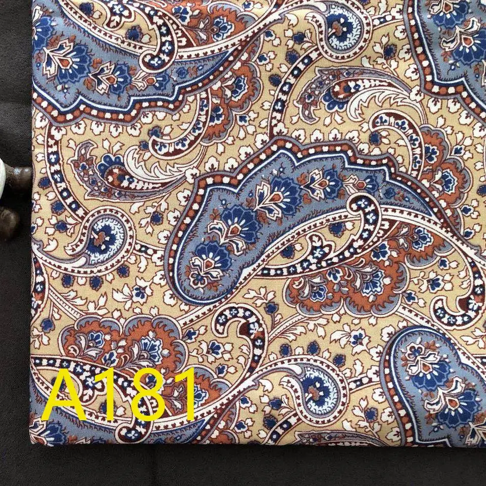 50*145cm Poplin Floral 100% Cotton Fabric Meters For Patchwork Quilting Baby Bedding Cribs Blanket Sewing Material D30 | Дом и сад