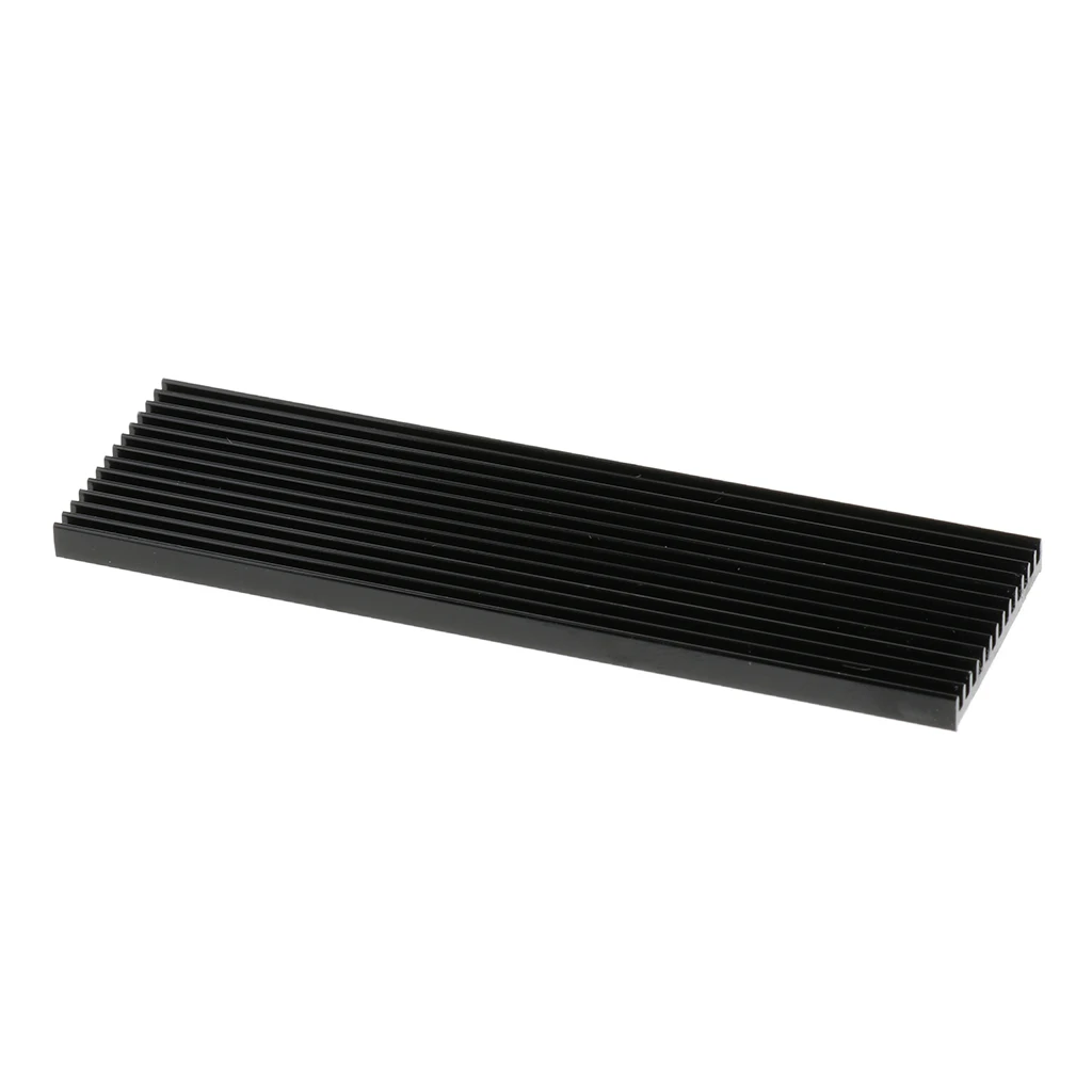 Рассеиватель тепла Φ для M.2 NGFF NVMe 2280 SSD Black | Компьютеры и офис