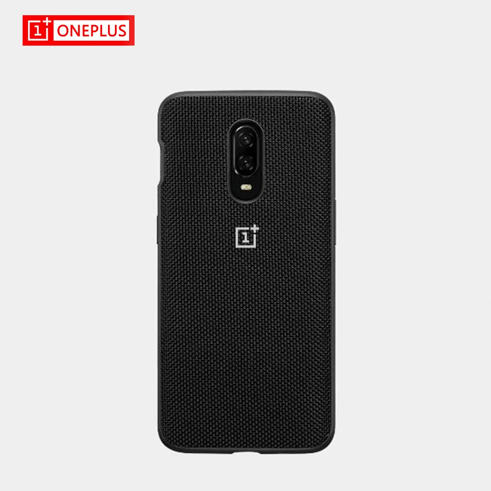 6t nylon Нейлоновый чехол для oneplus 6 T, официальный защитный чехол, черный чехол one plus 6 T, чехол для oneplus 6T funda - Цвет: 6t nylon