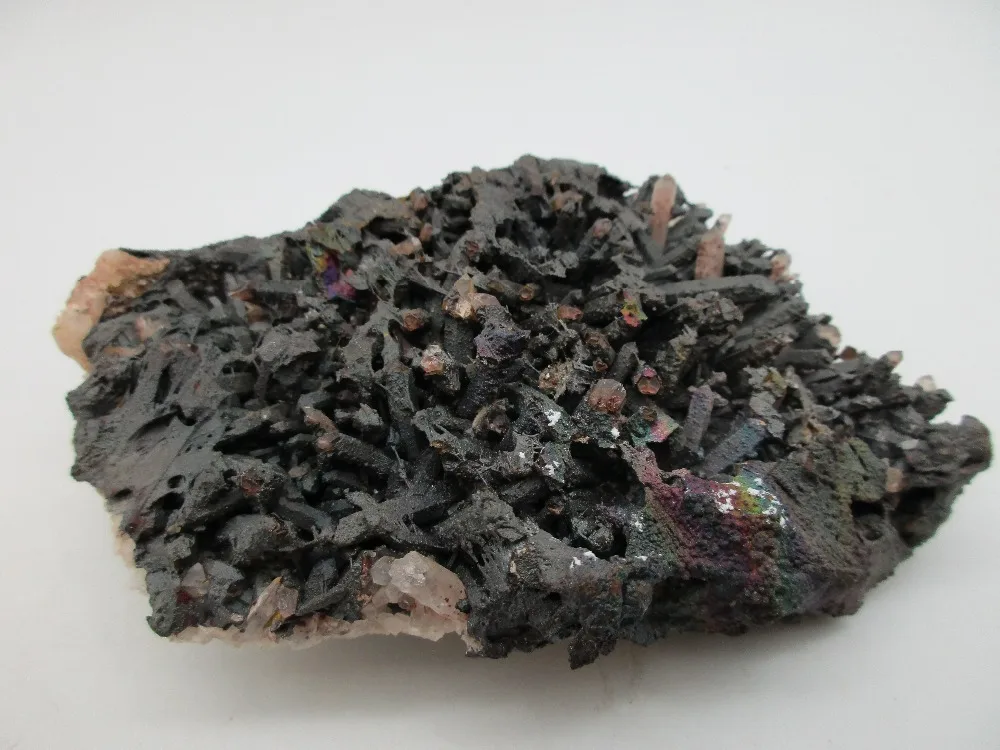 Уникальный натуральный минеральный черный кристалл 315 г|student| |