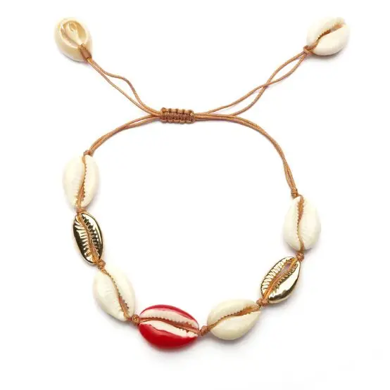 1pc Hot Sale Fashion Wholesale paua genuine cowrie sea shell bracelet in adjustable 8066 8065 8068 | Украшения и аксессуары