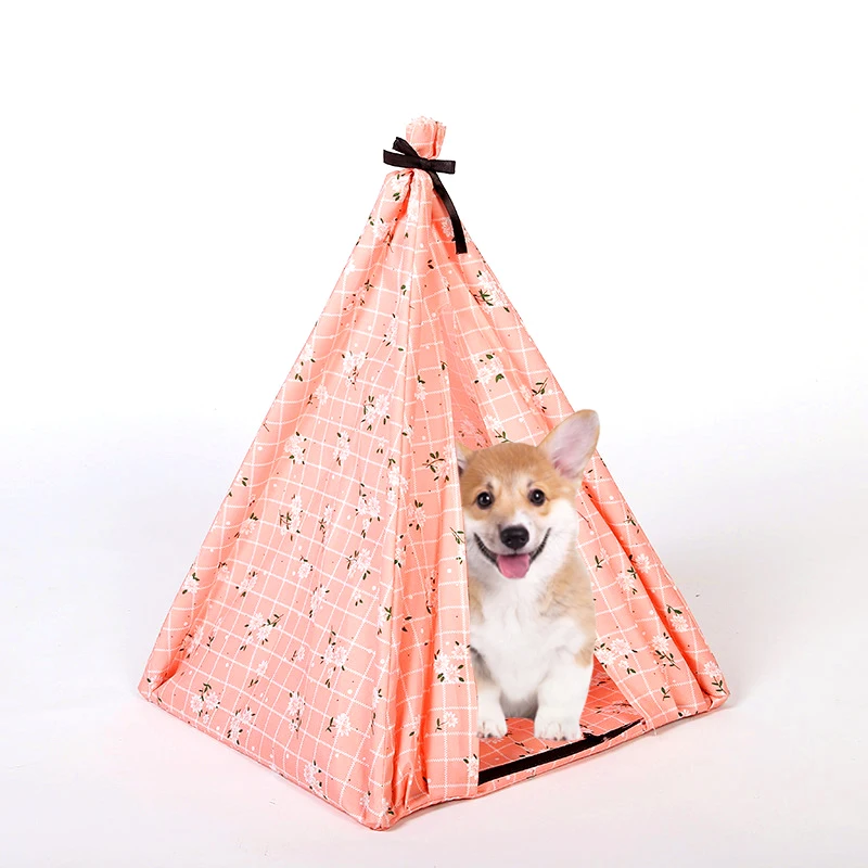 Складная палатка для домашних питомцев домик собак и кошек простота в