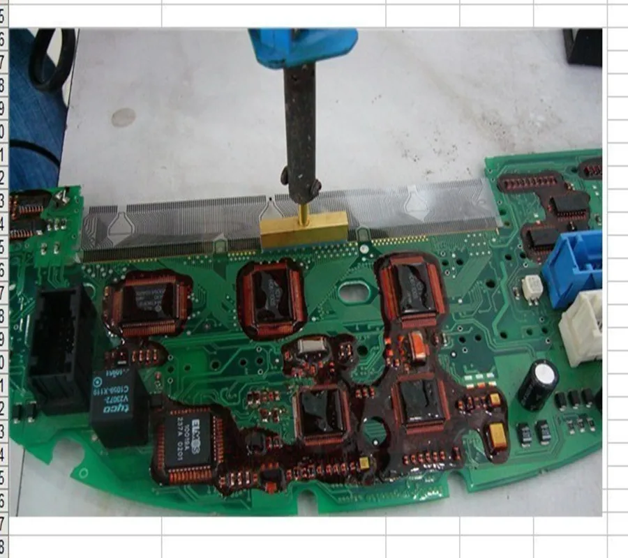 Dashboard LCD Dead Pixel Repair Ribbon Cable For E38 E39 E53 X5 Speedometer | Автомобили и мотоциклы