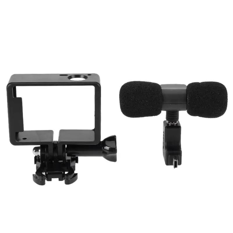 Мини микрофон ALLOYSEED 3 5 мм Спортивная экшн камера аксессуары для GoPro Hero 3/3 +/4 с