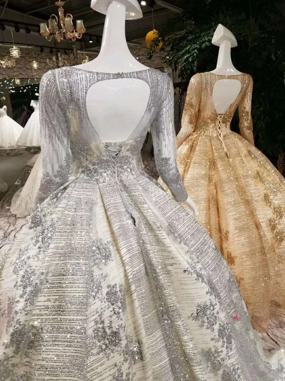 LSS008 красное золото и серый три цвета A-Line полное вечернее платье длинное зашнуровать назад официальное платье vestido longo de festa реальное фото