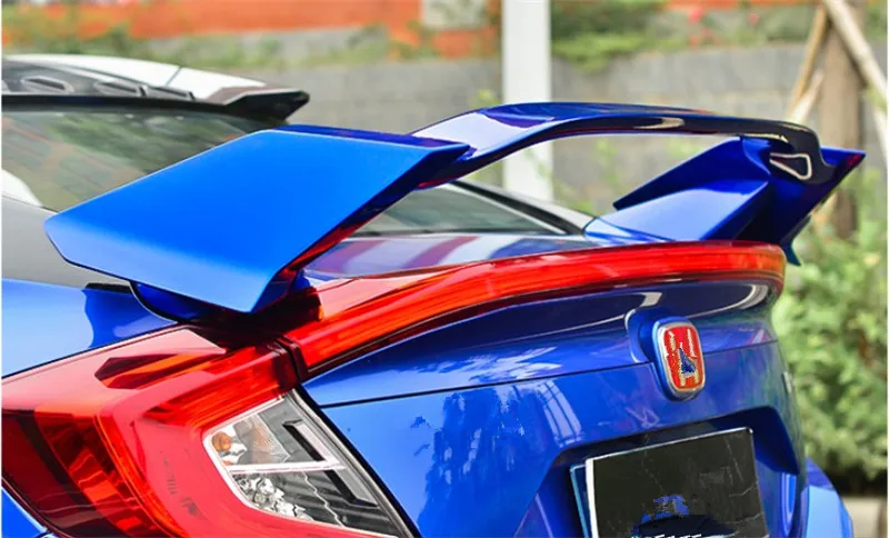 Спойлер для Honda Civic Спойлеры-крылья высокого качества абсолютно новые аксессуары для модификации автомобиля ABS