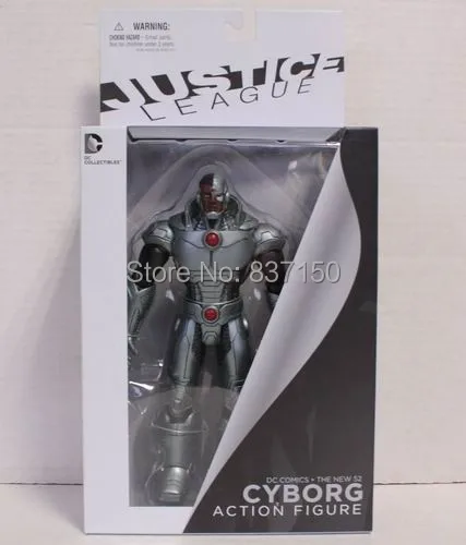 Hot Sale DC Comics Super Hero Justice League Cyborg Victor Stone 17CM Action Figure Toys New In Box | Игрушки и хобби
