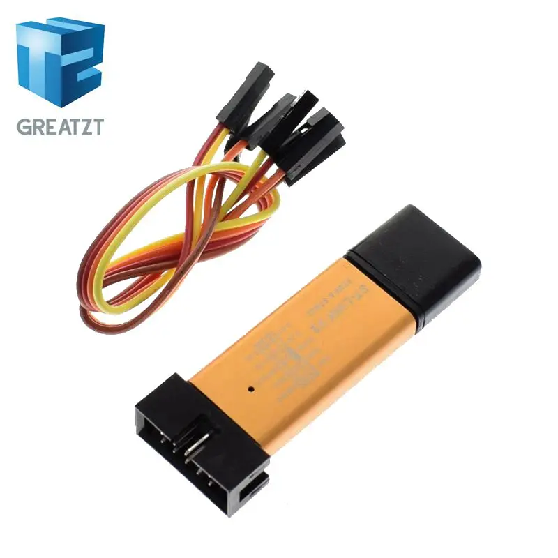 1 комплект ST LINK Stlink ST-Link V2 Mini STM8 STM32 симулятор скачать программист Программирование с крышкой DuPont кабель ST Link V2