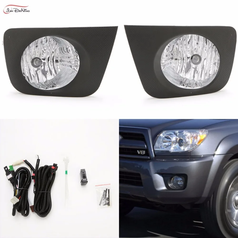 JanDeNing автомобилей Противотуманные фары для Toyota 4 runner/Hilux Surf 2005 ~ 2009 прозрачные