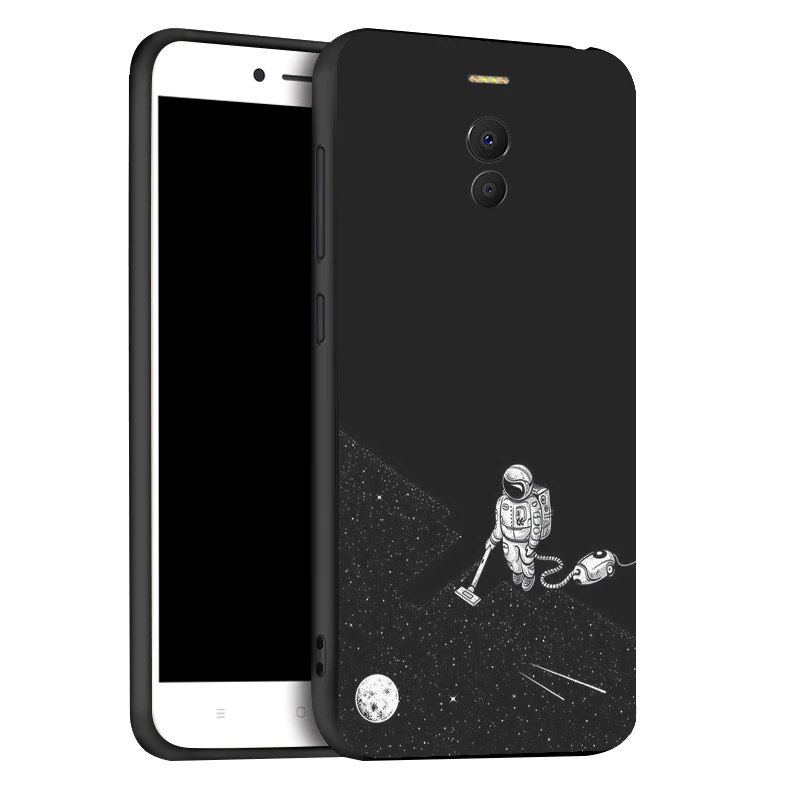 x058 Для Meizu M6 Note M6S M6T 16X Meilan 6 Чехол s Модный черный противоударный чехол с рисунком для Meizu 16 Pro 7 Plus чехол-бампер - Цвет: x058