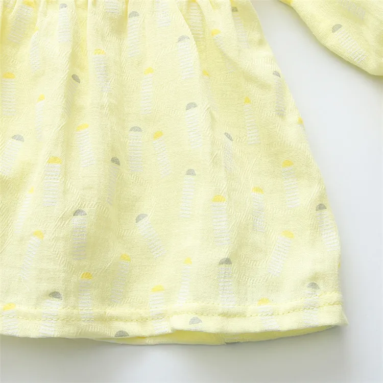 Новорожденный Ребенок Dress SummerSpring Хлопок Ребенка Комбинезон Для девочек Летние