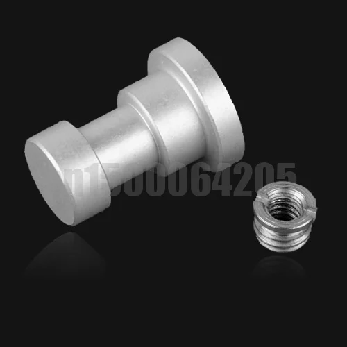 2 шт. 1/4 &quot3/8&quot резьбовой винт адаптер штатива шпилька + кронштейн света
