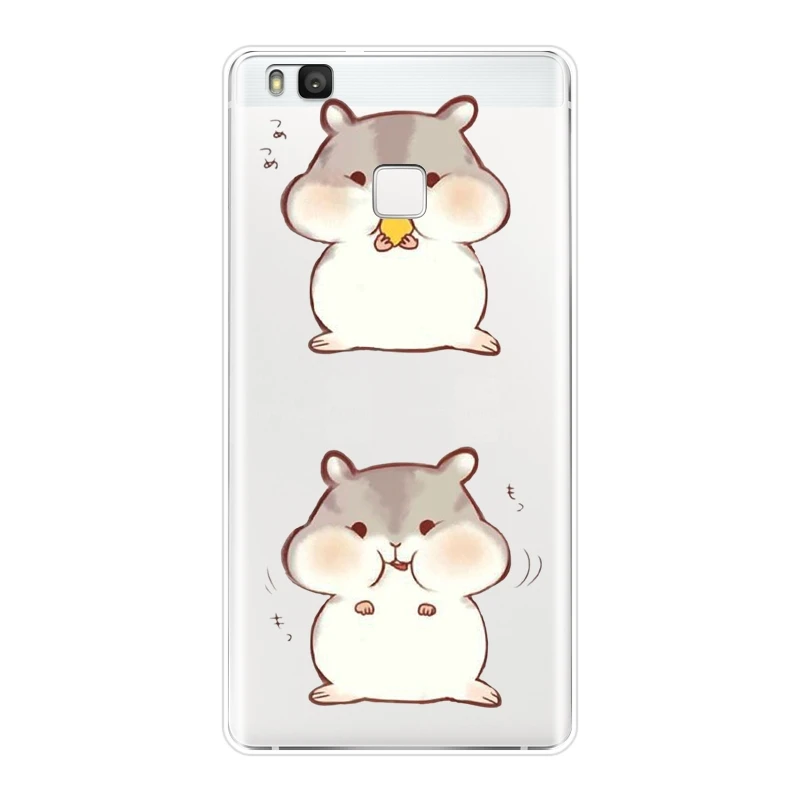 TPU For Huawei P20 Lite Pro P9 P10 Plus P Smart Case Silicone Hamster Soft Back Cover P8 Mini 2017 Phone | Мобильные телефоны и
