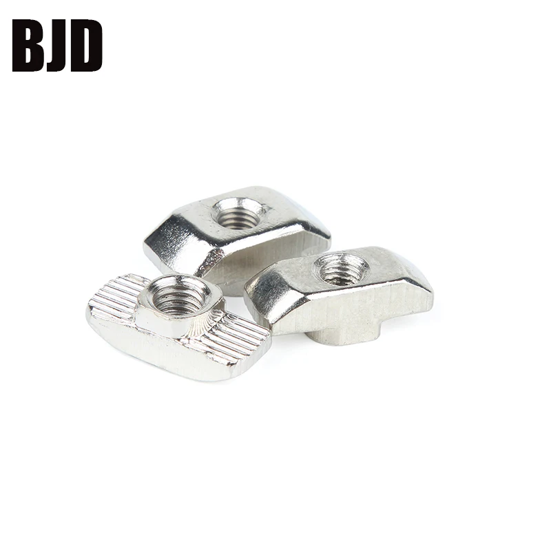 50 шт./100 шт. M3/M4/M5 * 10*6 для 20 серий Т образная гайка скользящая молоток крепежный