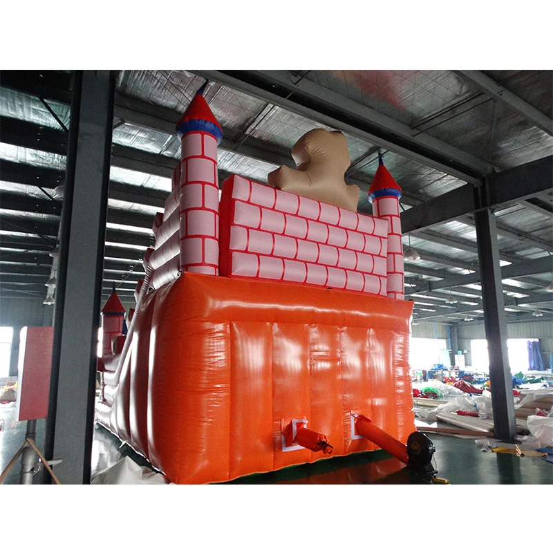 Надувной батут для прыжков в виде замка|Шлепанцы| |