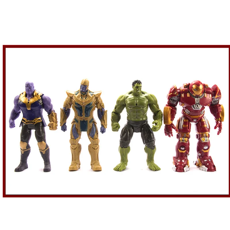 Мстители 3 Бесконечность войны подвижный шарнир супер герой со светом фигурка