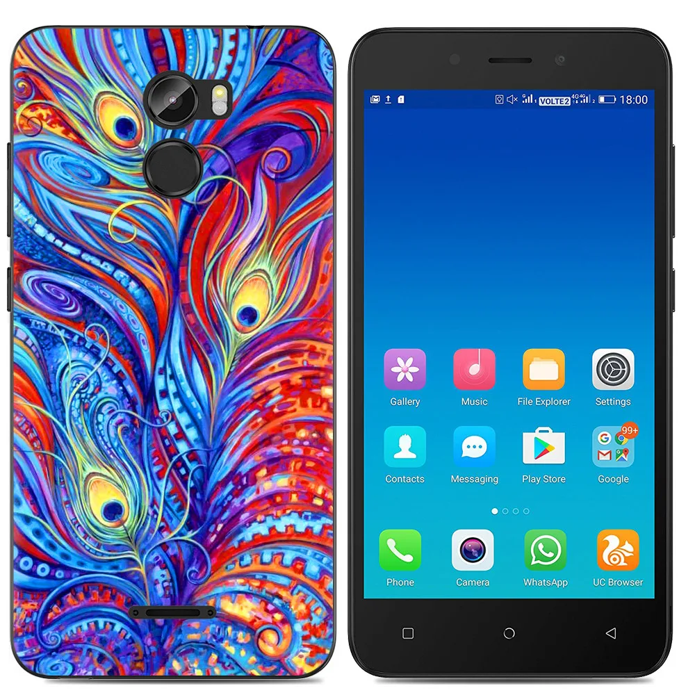 Чехол для телефона чехол для Gionee X1 5-дюймовый стильная футболка с изображением персонажей видеоигр Высокое качество мягкий, с рисунком, из термопластичного полиуретана чехол силиконовый чехол
