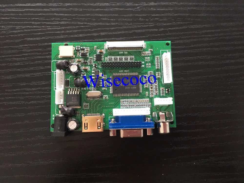 7 дюймов TFT ЖК дисплей 1024*600 Дисплей монитор Экран с платой (+ VGA + 2AV) для Raspberry Pi 3 ПК
