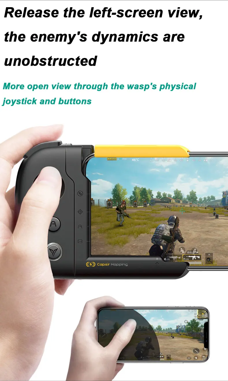 Flydigi PUBG новое поколение WASP геймпад портативный геймпад для ios системы Apple мобильный телефон Bluetooth пульт дистанционного