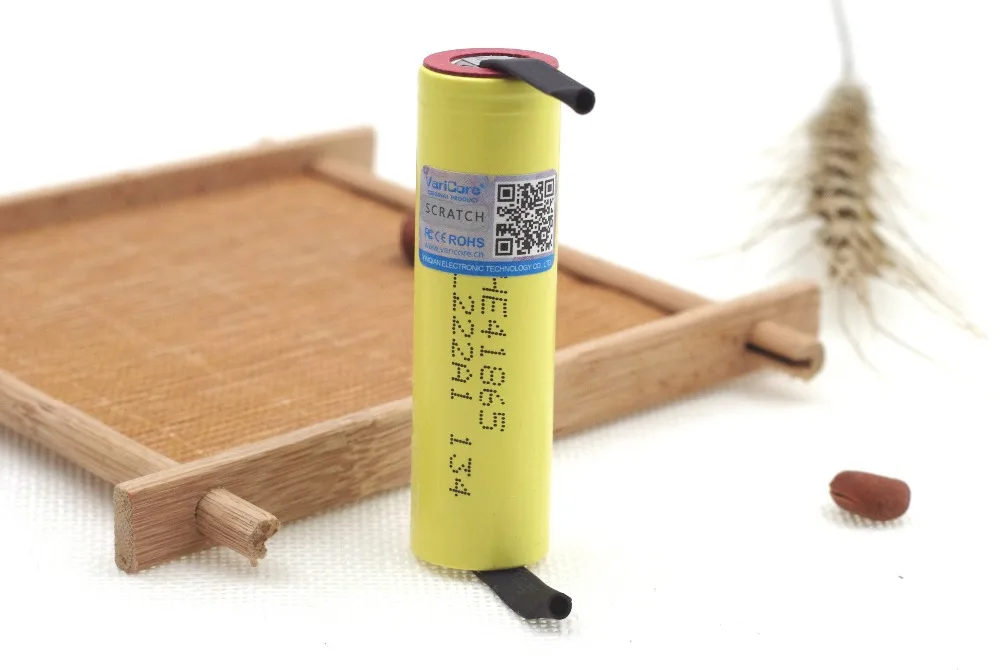 Liitokala HE4 18650 перезаряжаемый литий-ионный аккумулятор 3,6 V 2500mAh аккумулятор 20A 35A разрядка+ DIY никелевый лист