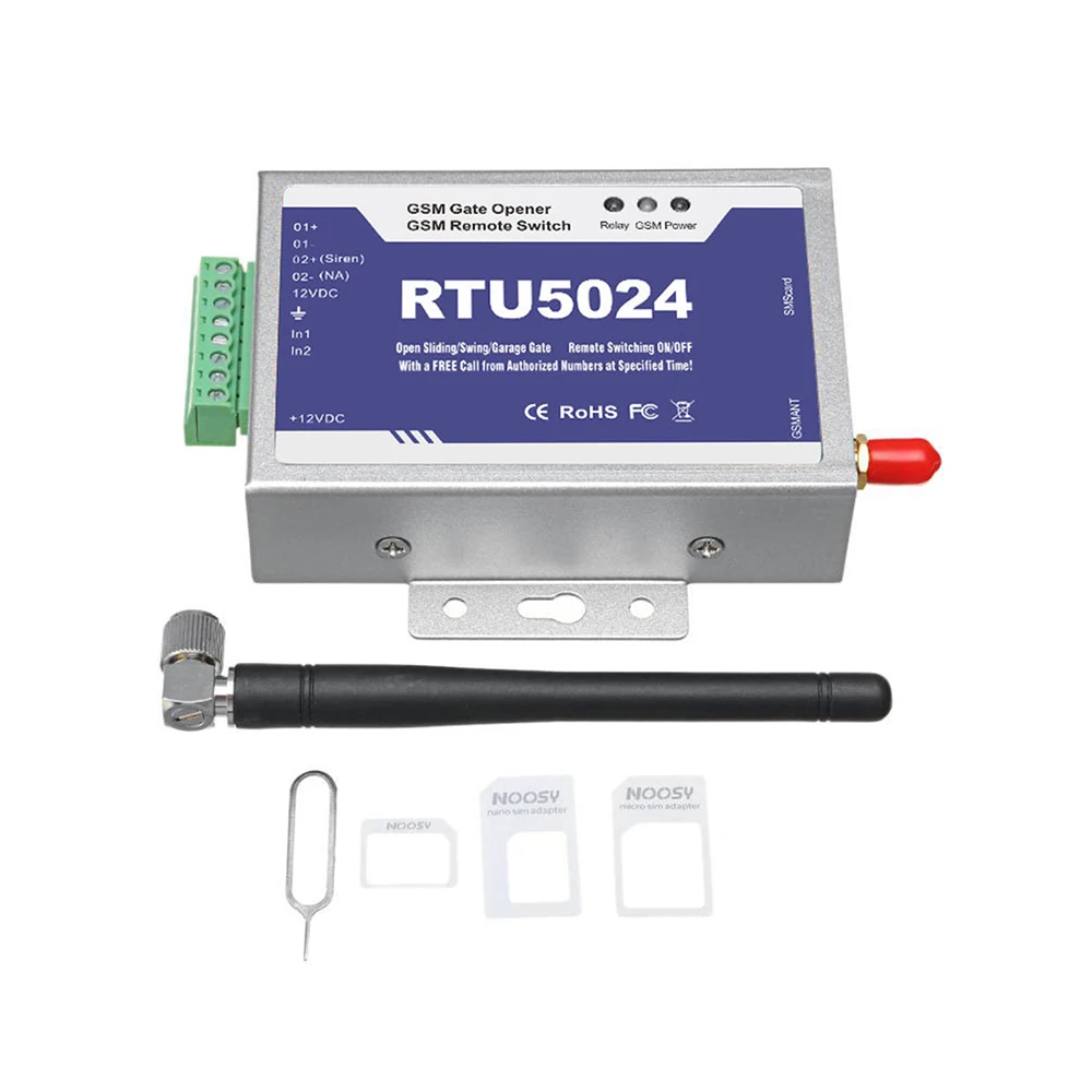 RTU5024 2G 3G GSM открывалка для ворот релейный переключатель звонок дистанционное