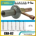 Автоматический расширительный клапан-отличный выбор для замены капиллярной трубки дроссельной заслонки при падении давления (Evap. Температура.) Регулировка вручную