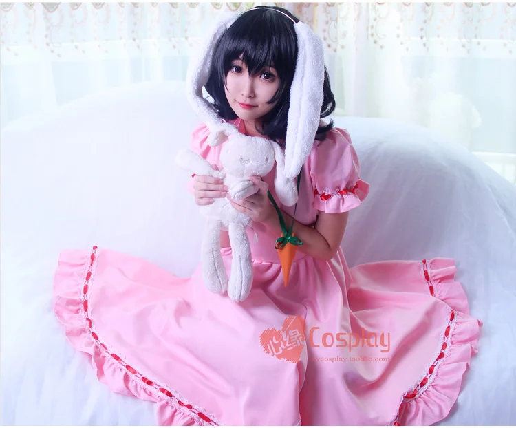 Harajuku с рисунком из аниме TouHou Project для костюмированной вечеринки инабы Tei
