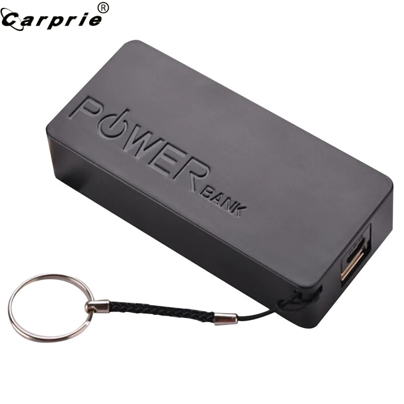 CARPRIE 5600 мАч 2X 18650 USB внешний аккумулятор зарядное устройство чехол сделай сам для