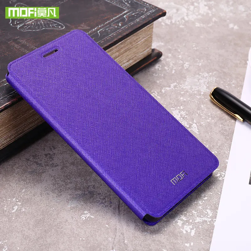 Чехол Mofi для Xiaomi Redmi 5 Plus откидной кожаный мягкий силиконовый роскошный